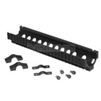CYMA 242mmアルミ製ロワーハンドガードレールシステム CYMA G&P 東京マルイ AK74シリーズ電動ガンライフルエアガン対応 ブラック