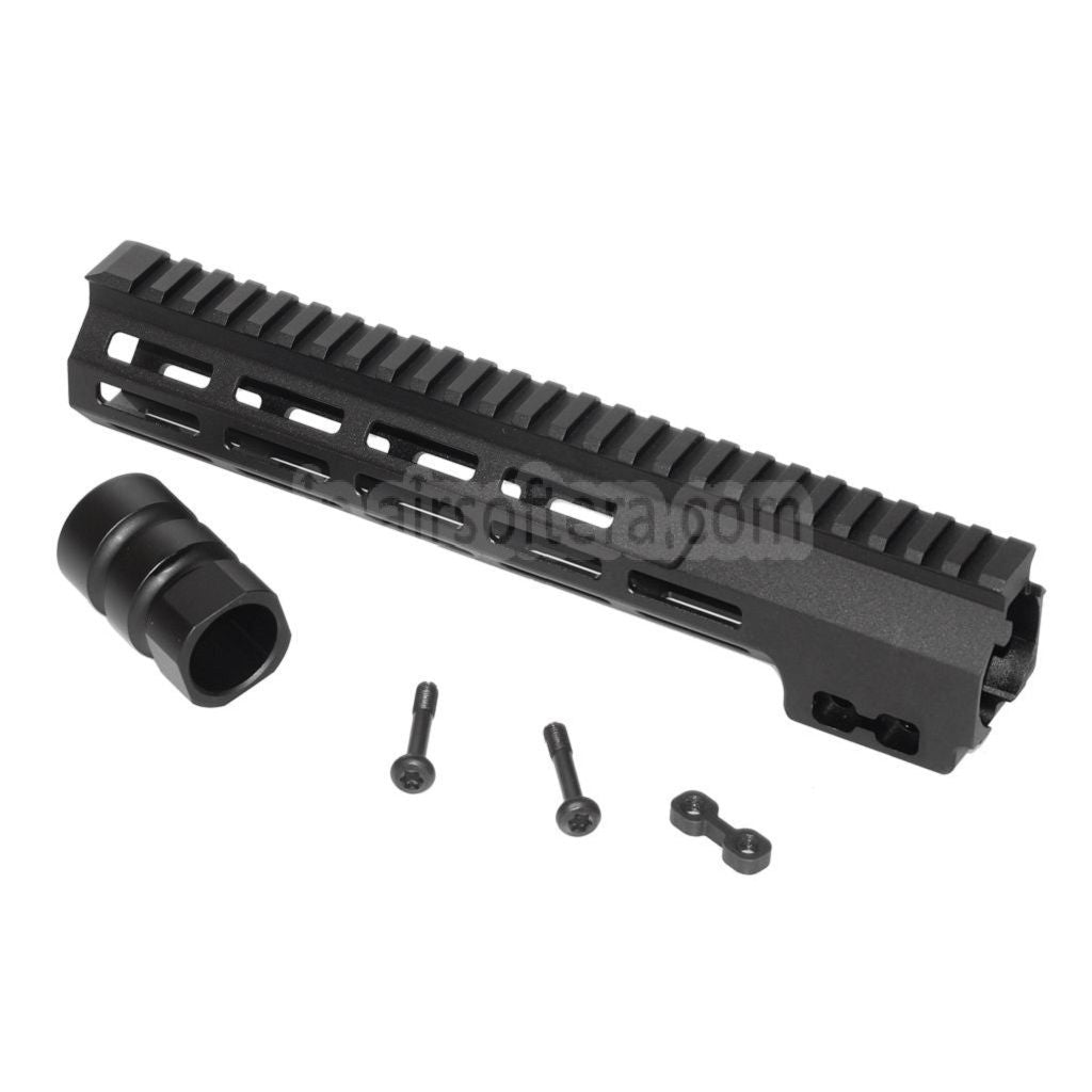 CYMA 267mm 10.5インチ MK16 M-LOKハンドガードレールシステム  M4 M16シリーズAEGライフルに適しています  ブラック