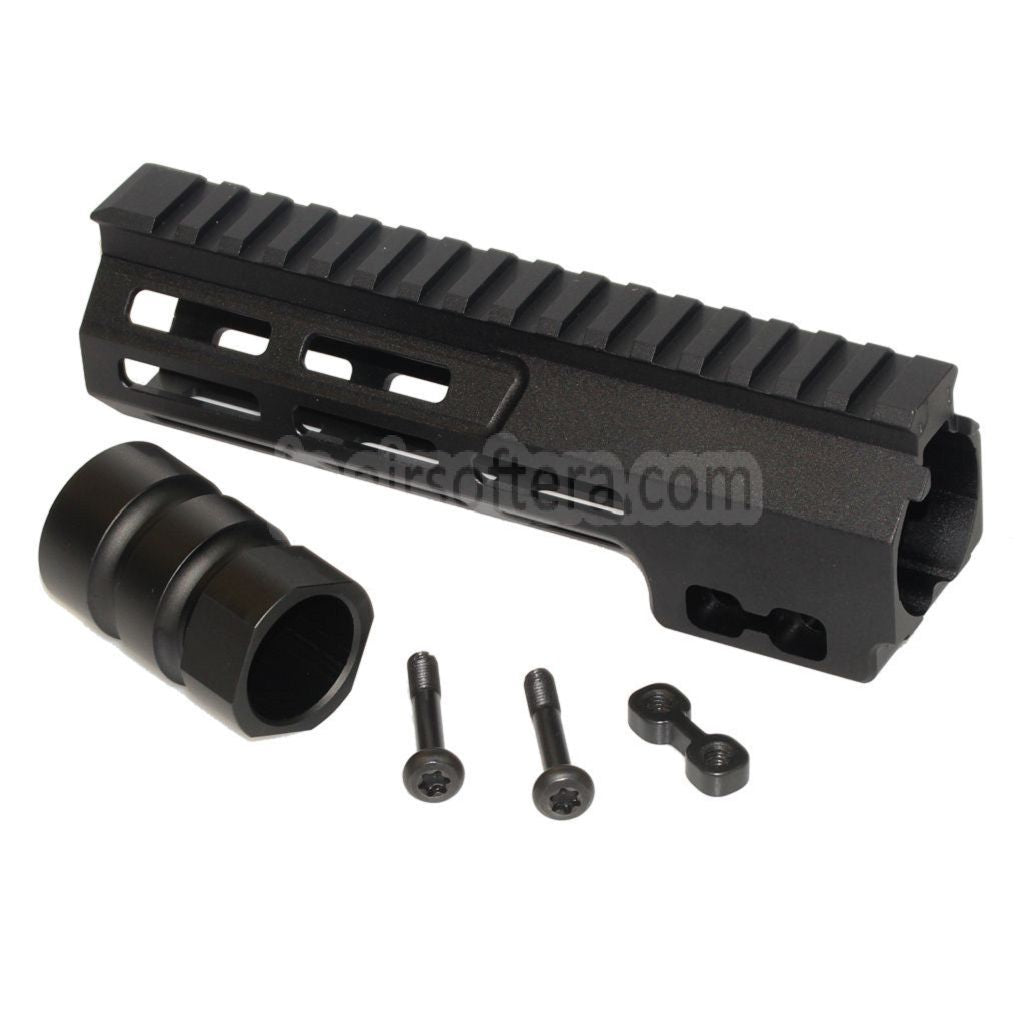 CYMA 178mm 7インチ MK16 M-LOKハンドガードレールシステム M4 M16シリーズ AEGライフル エアソフトガン ブラック