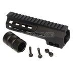 CYMA 178mm 7インチ MK16 M-LOKハンドガードレールシステム M4 M16シリーズ AEGライフル エアソフトガン ブラック