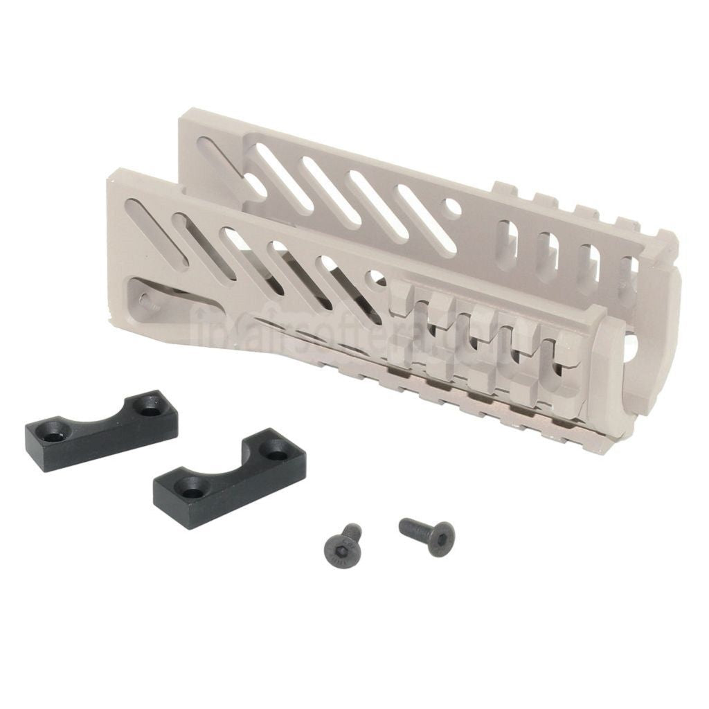 5KU CNC 119mm B-11 クラシック ロワーハンドガードレールシステム D-Boys LCT GHK 東京マルイ AKS-74U シリーズ AEG GBB ライフル エアガン