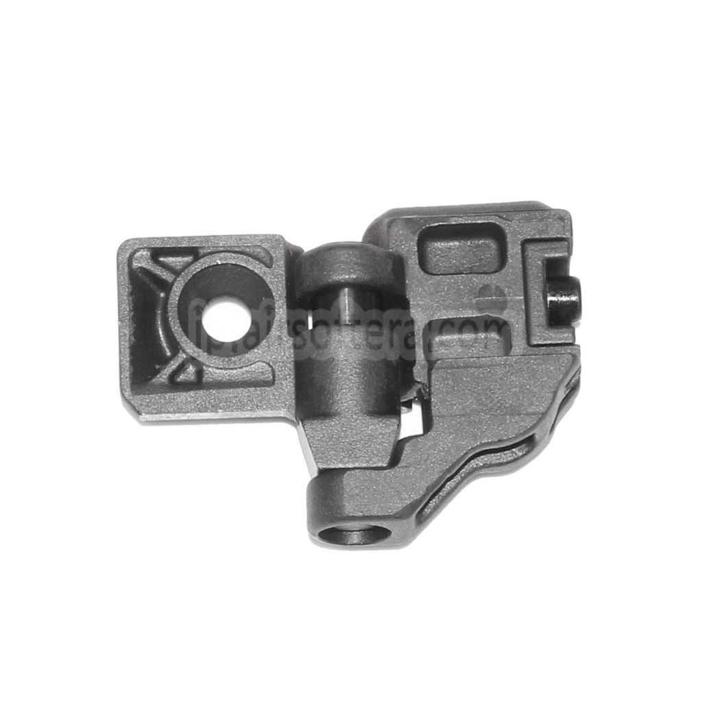 5KU 198mm AB-8Rスタイル 折りたたみ式メカ バットプレートストック付き 1913ピカティニーレールシステムライフルに適合 エアソフトガン ブラック