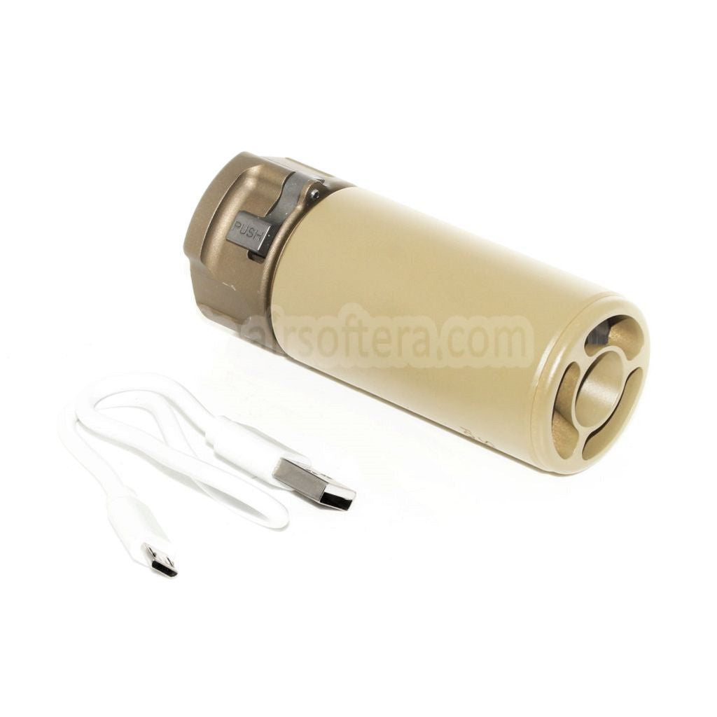 5KU 92mm ミニサプレッサー サイレンサー（スピットファイアトレーサー付き）-14mm CCW 反時計回りネジ式バレルライフル対応