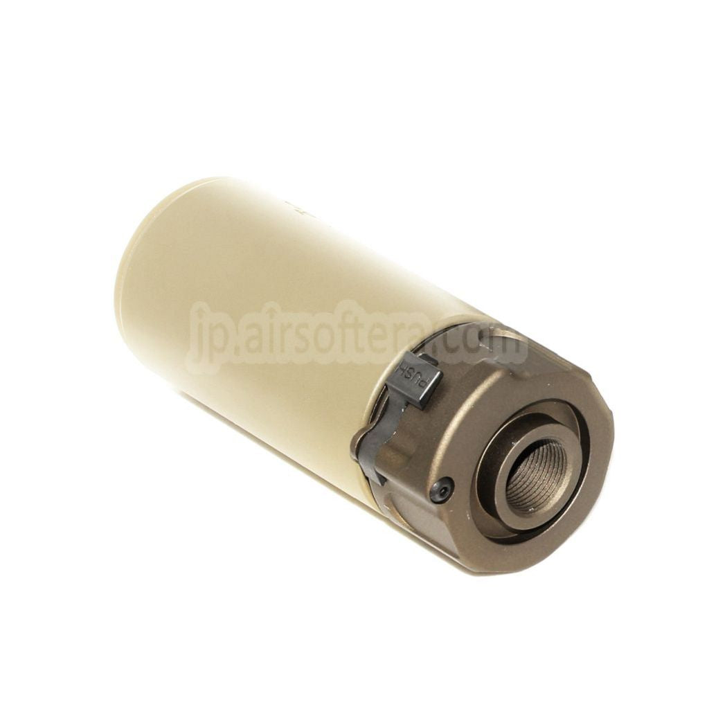 5KU 92mm ミニサプレッサー サイレンサー（スピットファイアトレーサー付き）-14mm CCW 反時計回りネジ式バレルライフル対応