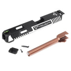 APS EMG TTI CNC COMBAT MASTER バレルスライドセット Elite Force VFC Umarex G17 Gen4 GBBピストル エアソフトガン