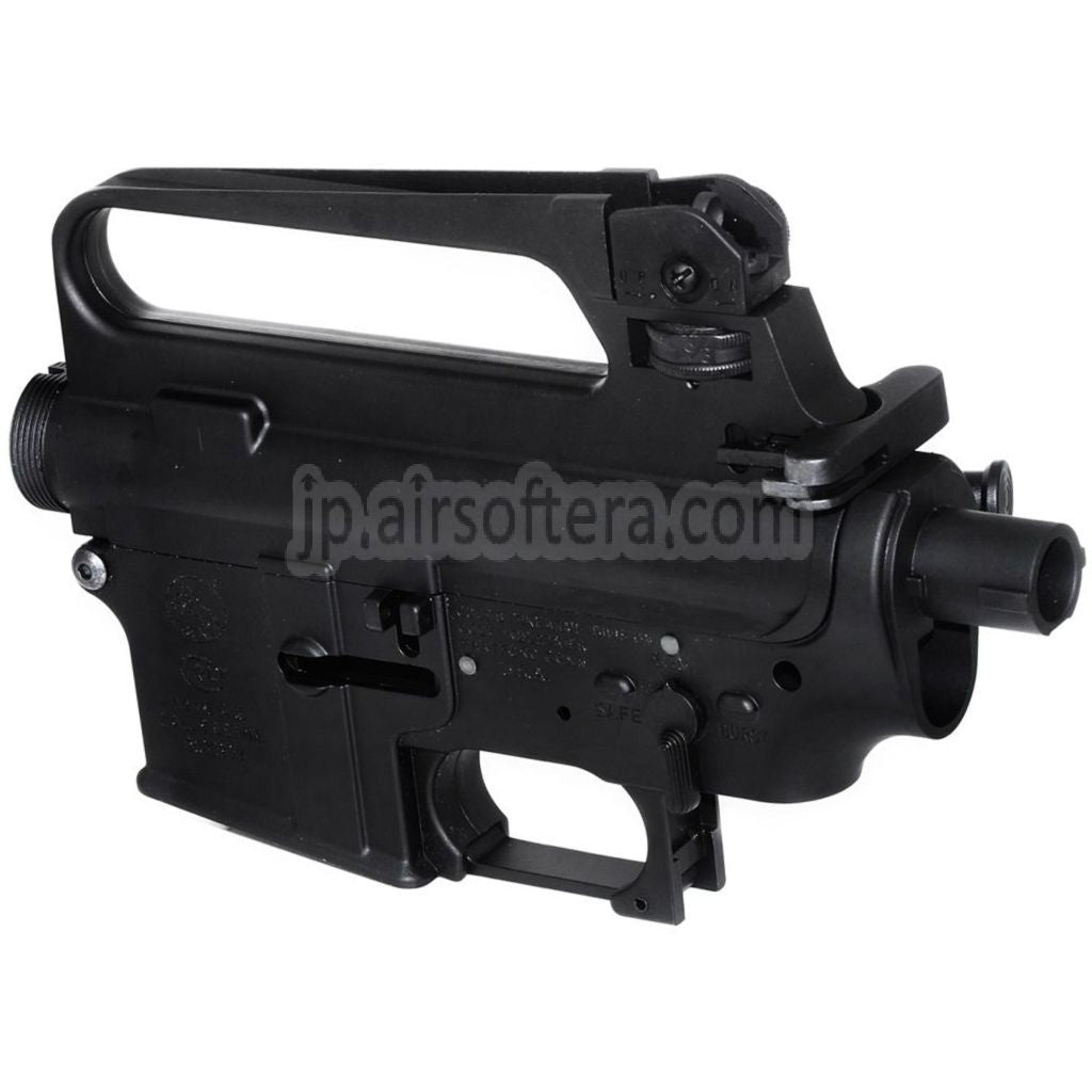 E&C M16A2 アッパー&ロワー メタルボディレシーバー E&C 東京マルイ M4 M16 シリーズ電動ガンライフル エアガン ブラック