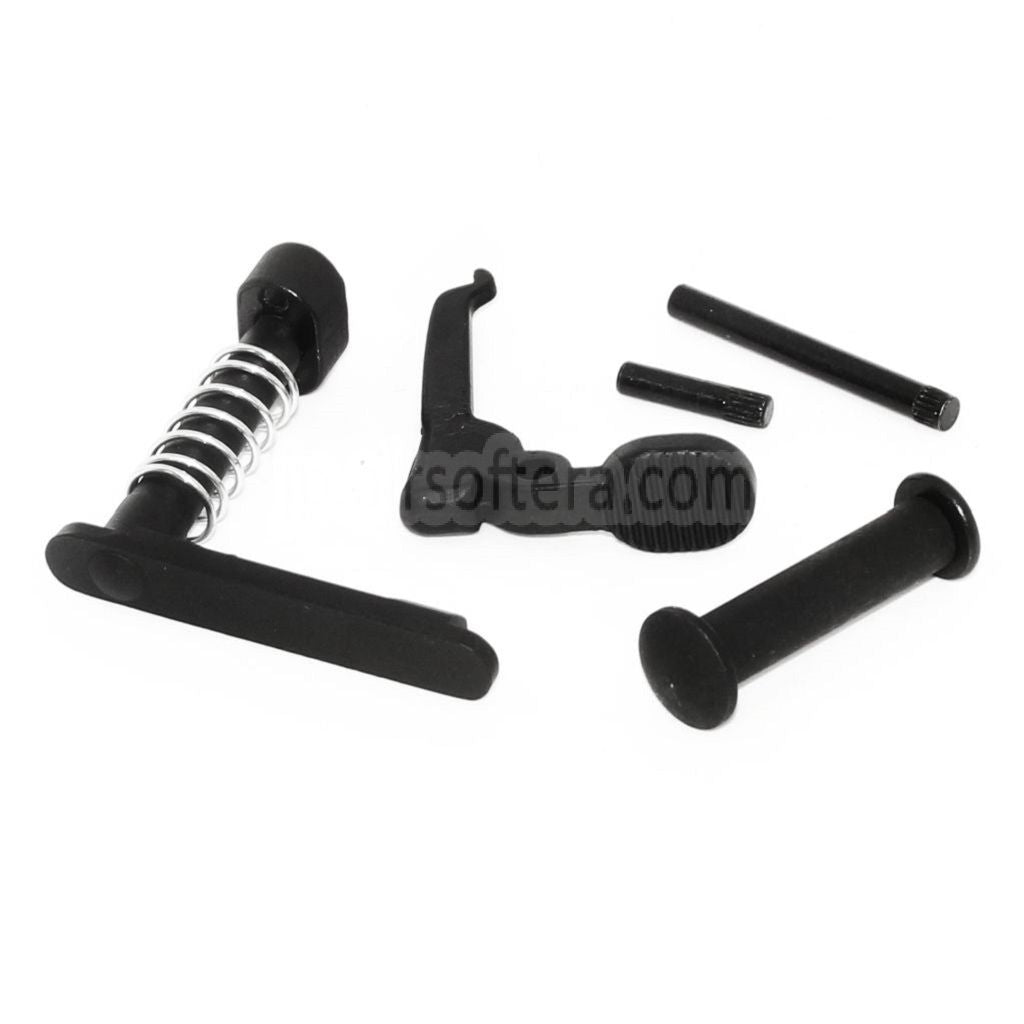 E&C M16A2 アッパー&ロワー メタルボディレシーバー E&C 東京マルイ M4 M16 シリーズ電動ガンライフル エアガン ブラック