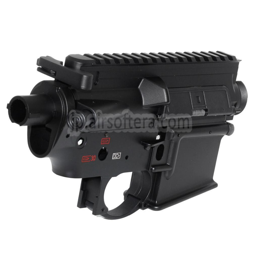 E&C 416 A5 アッパー&ロワー メタルボディレシーバー E&C 東京マルイ 416 A5 M4 M16 シリーズ電動ガンライフル エアガン ブラック