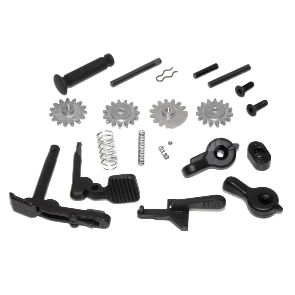 E&C 416 A5 アッパー&ロワー メタルボディレシーバー E&C 東京マルイ 416 A5 M4 M16 シリーズ電動ガンライフル エアガン ブラック