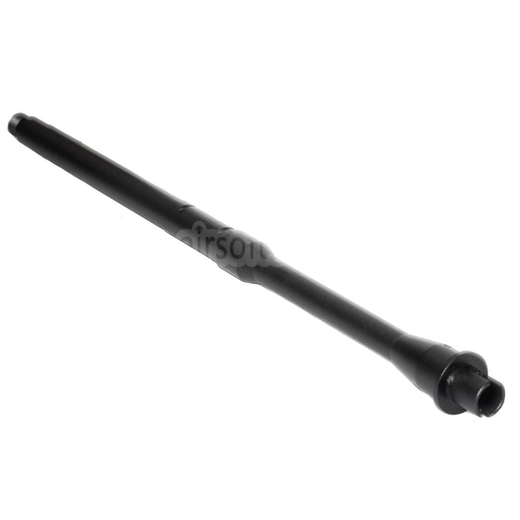 5KU 16インチ/16.25インチ アルミ製カービン長さアウターバレル -14mm CCW 反時計回りスレッド 東京マルイ M4 MWS GBB ライフル エアソフト ブラック