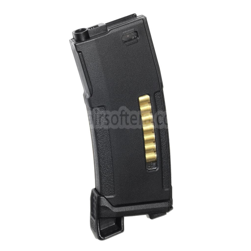 PTS 150発ミッドキャップ強化ポリマーマガジン（MAGPODベースプレート付き）M4 M16シリーズAEGライフル対応 エアソフトガン ブラック