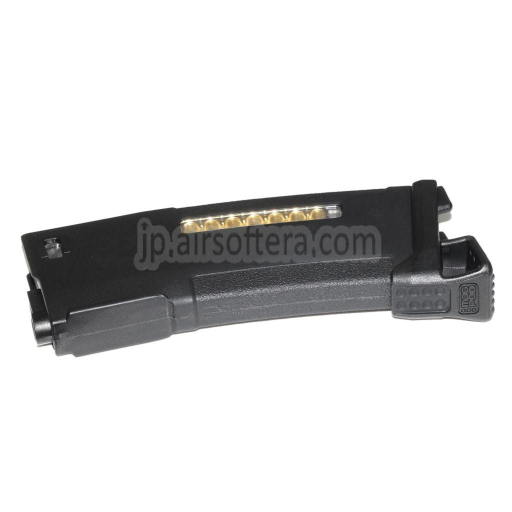 PTS 150発ミッドキャップ強化ポリマーマガジン（MAGPODベースプレート付き）M4 M16シリーズAEGライフル対応 エアソフトガン ブラック