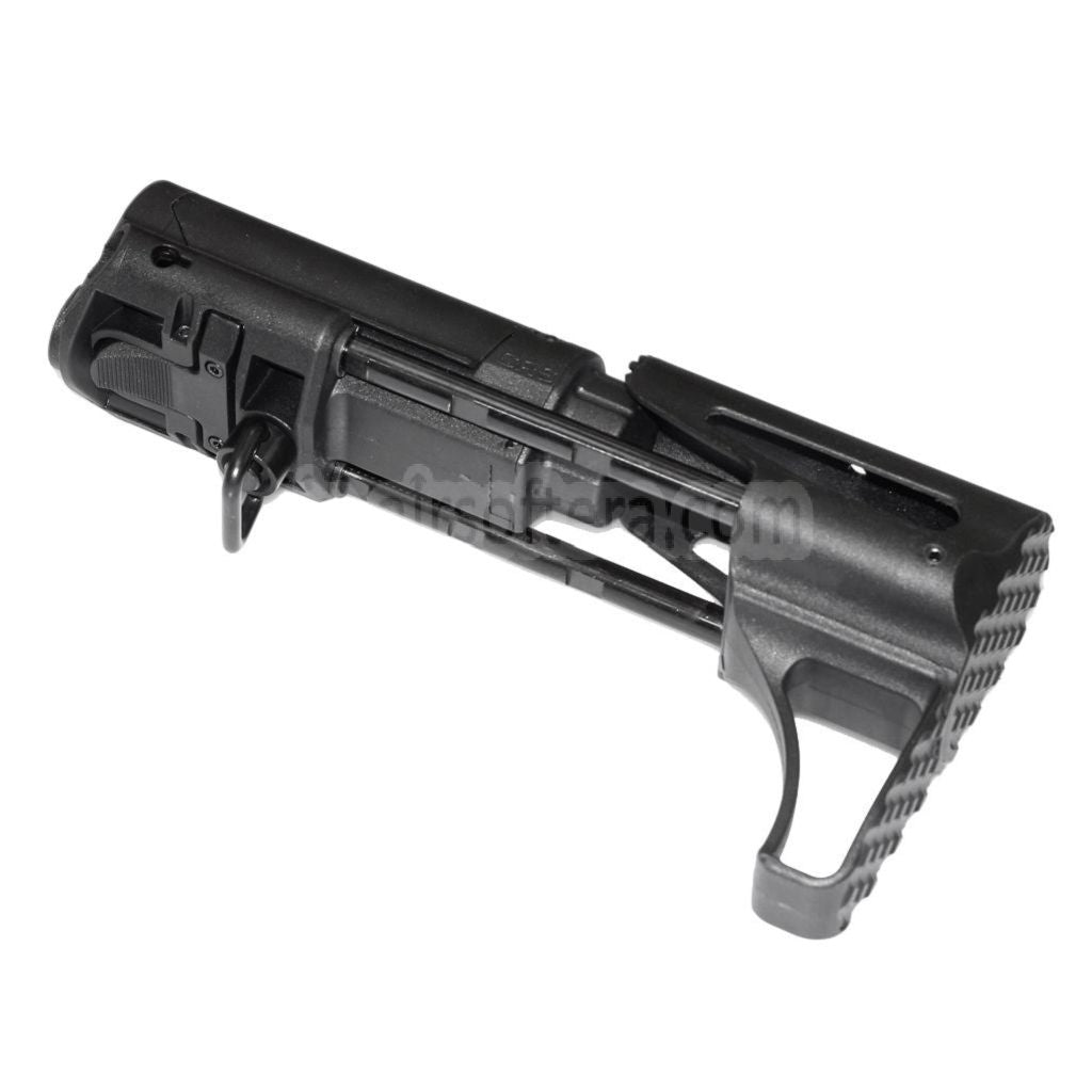 APS CRS PDWスタイル 折りたたみ式ライフルストック M4/M16 AEGライフル対応 ブラック
