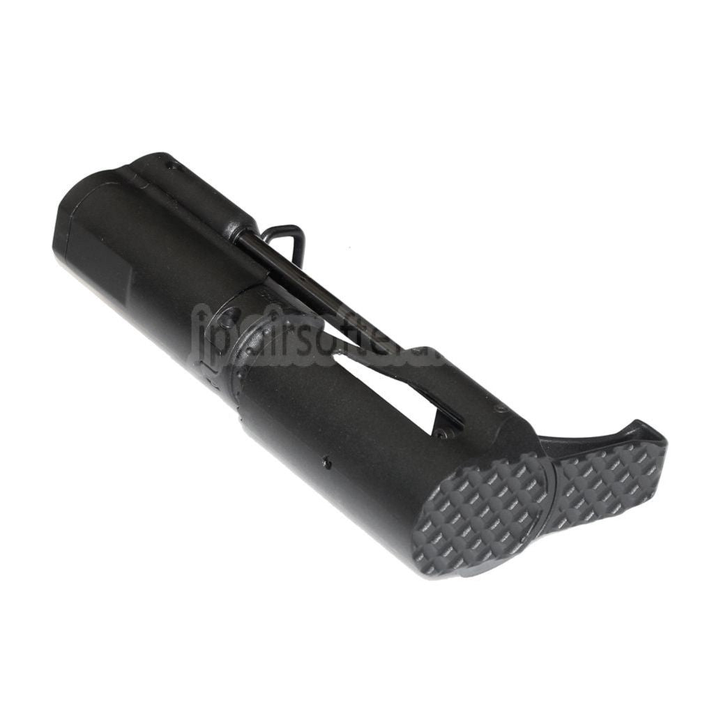 APS CRS PDWスタイル 折りたたみ式ライフルストック M4/M16 AEGライフル対応 ブラック