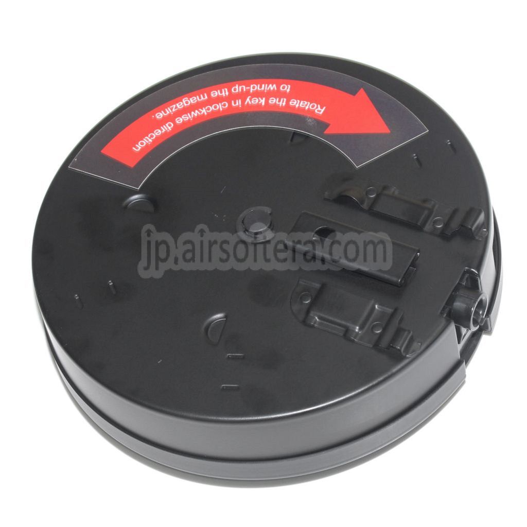 KING ARMS 450発ドラムマガジン 東京マルイ KING ARMS トンプソン M1A1 M1928 シカゴシリーズ AEG ライフル エアソフトガン対応 ブラック