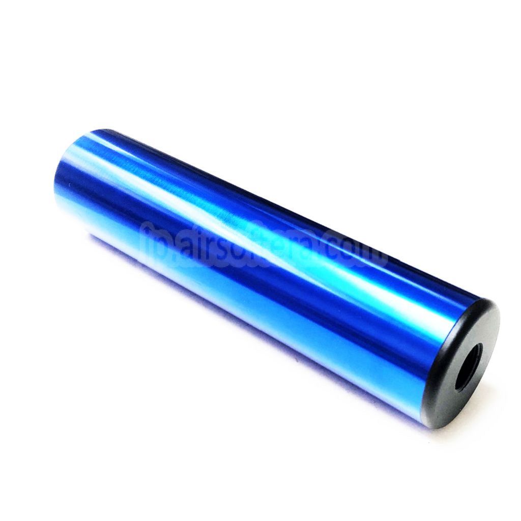 5KU 155mm ダミートレーニング缶（ロングタイプ）-14mm 逆ネジ反時計回り（青）