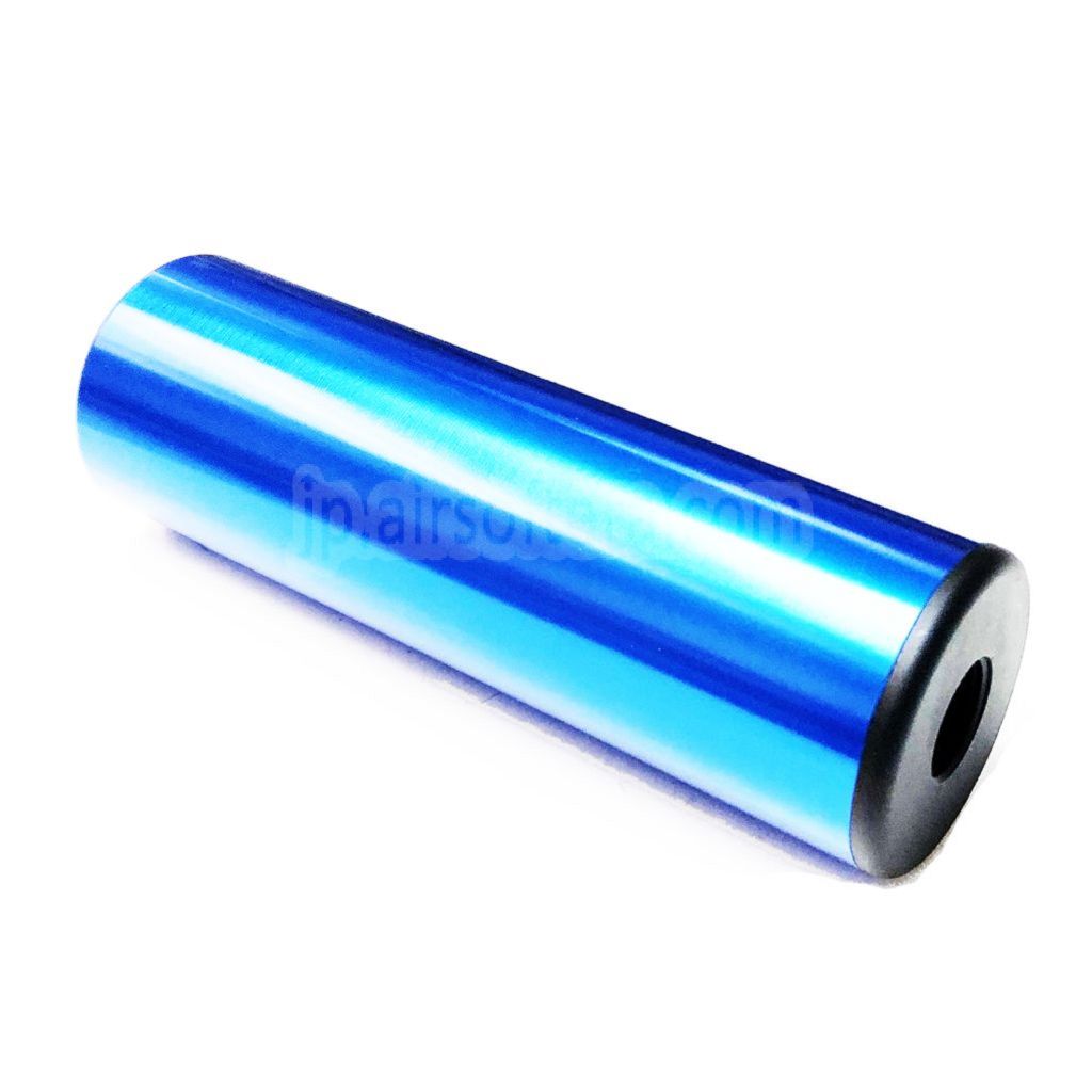 5KU 120mm ダミートレーニング缶（ショートタイプ）-14mm 逆ネジ反時計回り（青）