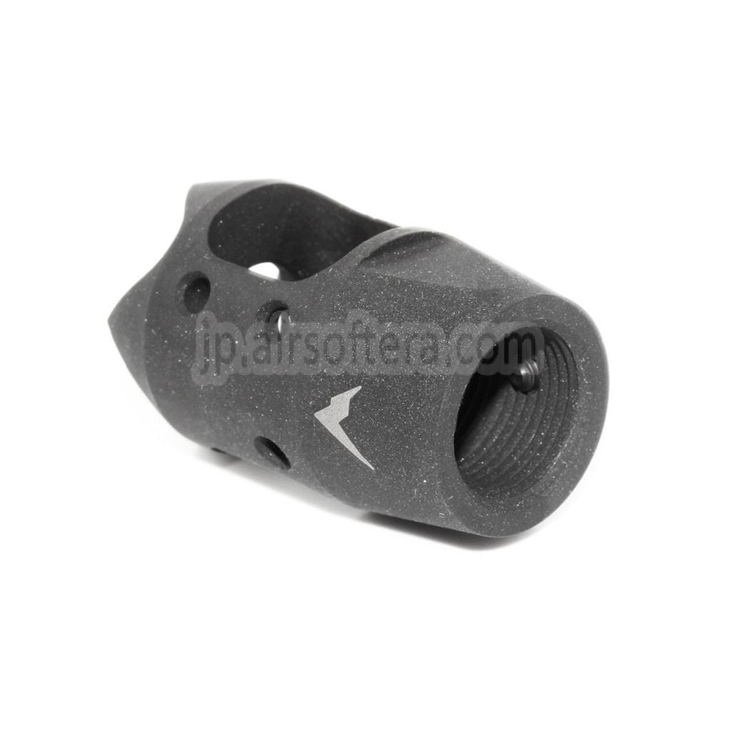 PTS Rainier Arms MINI XT COMP フラッシュハイダー +14mm CW 時計回りネジバレルライフルエアソフトガン用