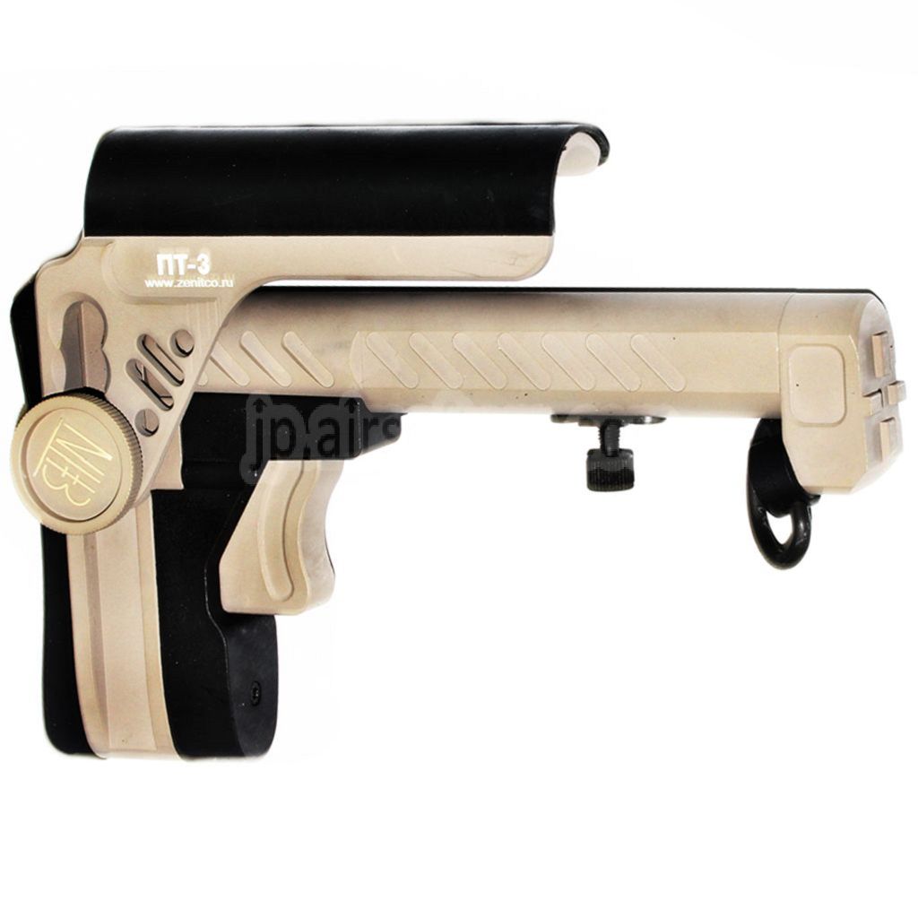5KU PT-3 AK テレスコピックサイドフォールディングストック CYMA D-Boys LCT GHK AKシリーズ AEG GBBライフル エアガン