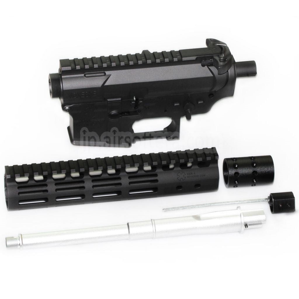 E&C Devgru N4 アッパー&ロワー メタルボディ レシーバー M-Lokレール ハンドガードシステムセット E&C 東京マルイ M4 M16シリーズ AEGライフル エアガン