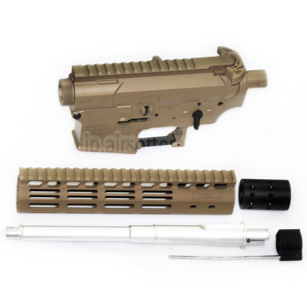 E&C Devgru N4 アッパー&ロワー メタルボディ レシーバー M-Lokレール ハンドガードシステムセット E&C 東京マルイ M4 M16シリーズ AEGライフル エアガン