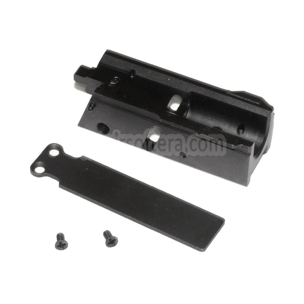 Guns Modify GM CNCスチール製フロントベース（東京マルイ G17 G18Cシリーズ GBBピストルエアソフトガンに適合）