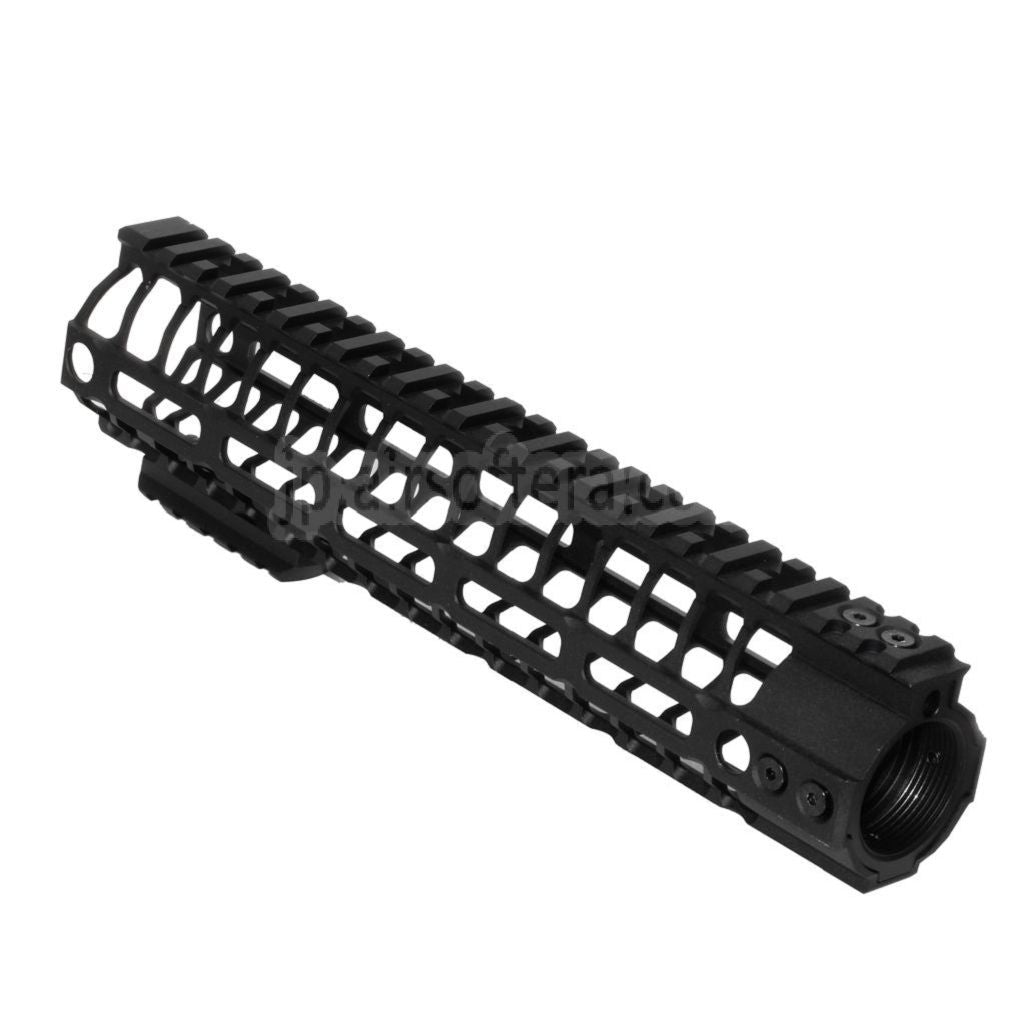 CYMA 256mm 10インチ M-LOK RAS ハンドガードレールシステム CYMA VFC GHK 東京マルイ M4 M16 シリーズ AEG ライフル エアガン対応 ブラック