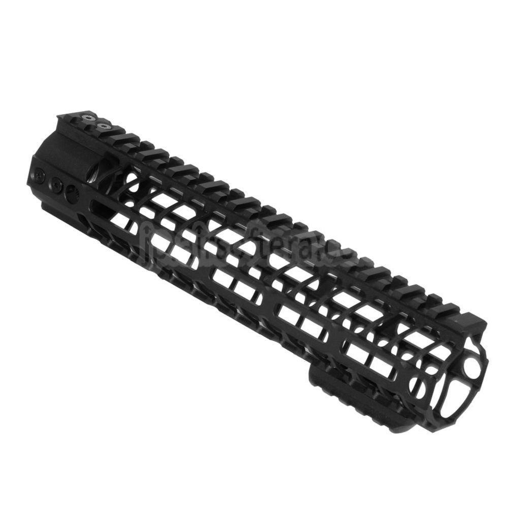 CYMA 256mm 10インチ M-LOK RAS ハンドガードレールシステム CYMA VFC GHK 東京マルイ M4 M16 シリーズ AEG ライフル エアガン対応 ブラック