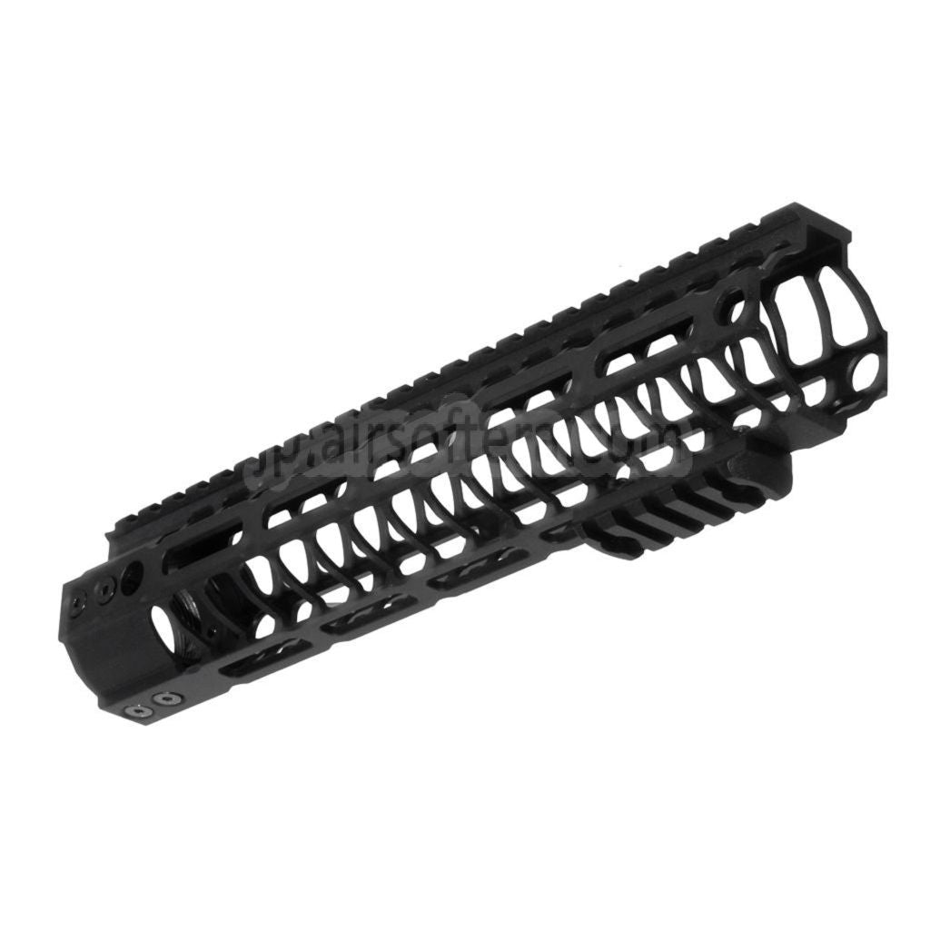 CYMA 256mm 10インチ M-LOK RAS ハンドガードレールシステム CYMA VFC GHK 東京マルイ M4 M16 シリーズ AEG ライフル エアガン対応 ブラック
