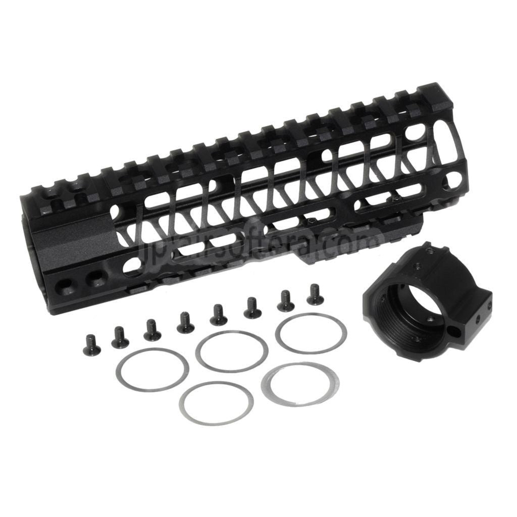 CYMA 185mm 7インチ M-LOK RASハンドガードレールシステム CYMA VFC GHK 東京マルイ対応マルイ M4 M16シリーズ AEGライフル エアガン ブラック
