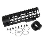 CYMA 185mm 7インチ M-LOK RASハンドガードレールシステム CYMA VFC GHK 東京マルイ対応マルイ M4 M16シリーズ AEGライフル エアガン ブラック