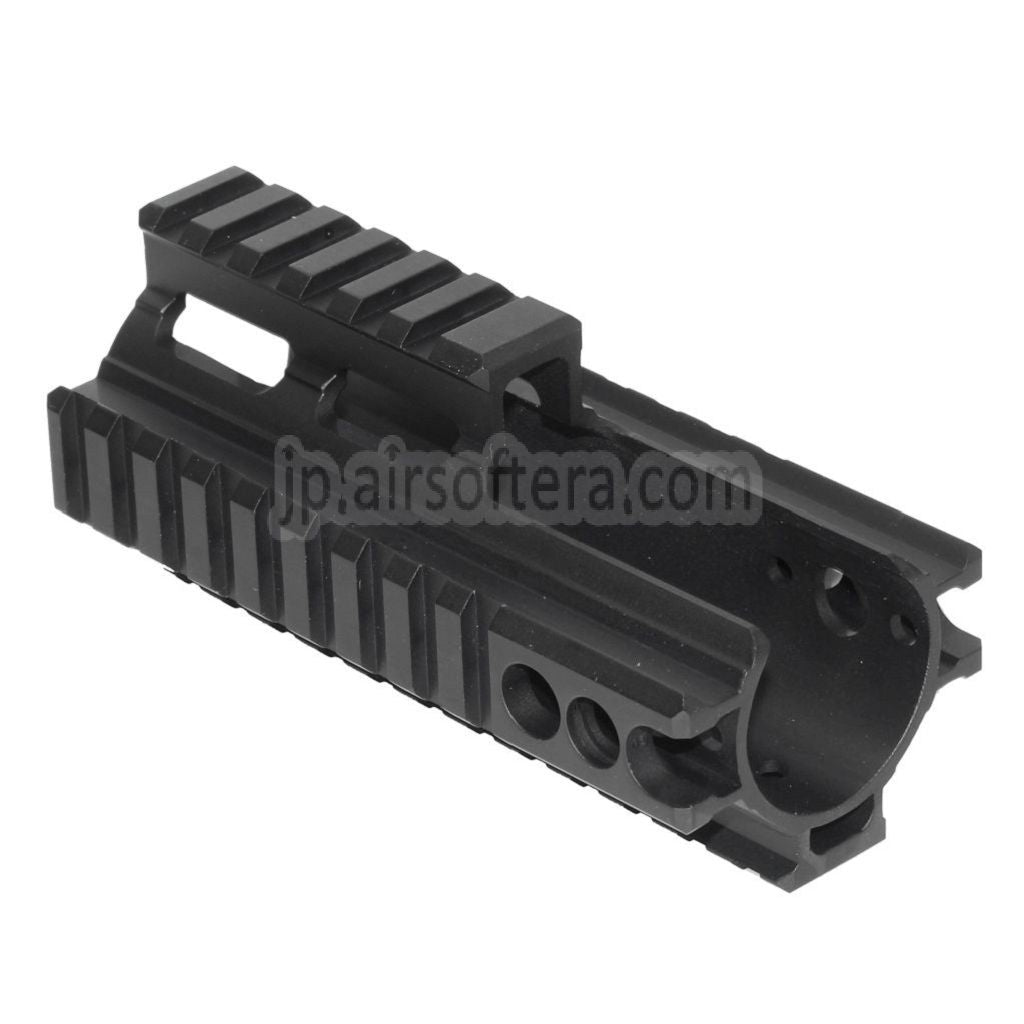 CNCアルミ製 125mm 4面レールハンドガードレールシステム DOUBLE BELL BY-805 VFC WE-Tech 東京マルイ SCARシリーズ AEG GBBライフルに適合