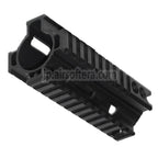 CNCアルミ製 125mm 4面レールハンドガードレールシステム DOUBLE BELL BY-805 VFC WE-Tech 東京マルイ SCARシリーズ AEG GBBライフルに適合