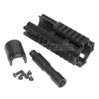 CNCアルミ製 125mm 4面レールハンドガードレールシステム DOUBLE BELL BY-805 VFC WE-Tech 東京マルイ SCARシリーズ AEG GBBライフルに適合