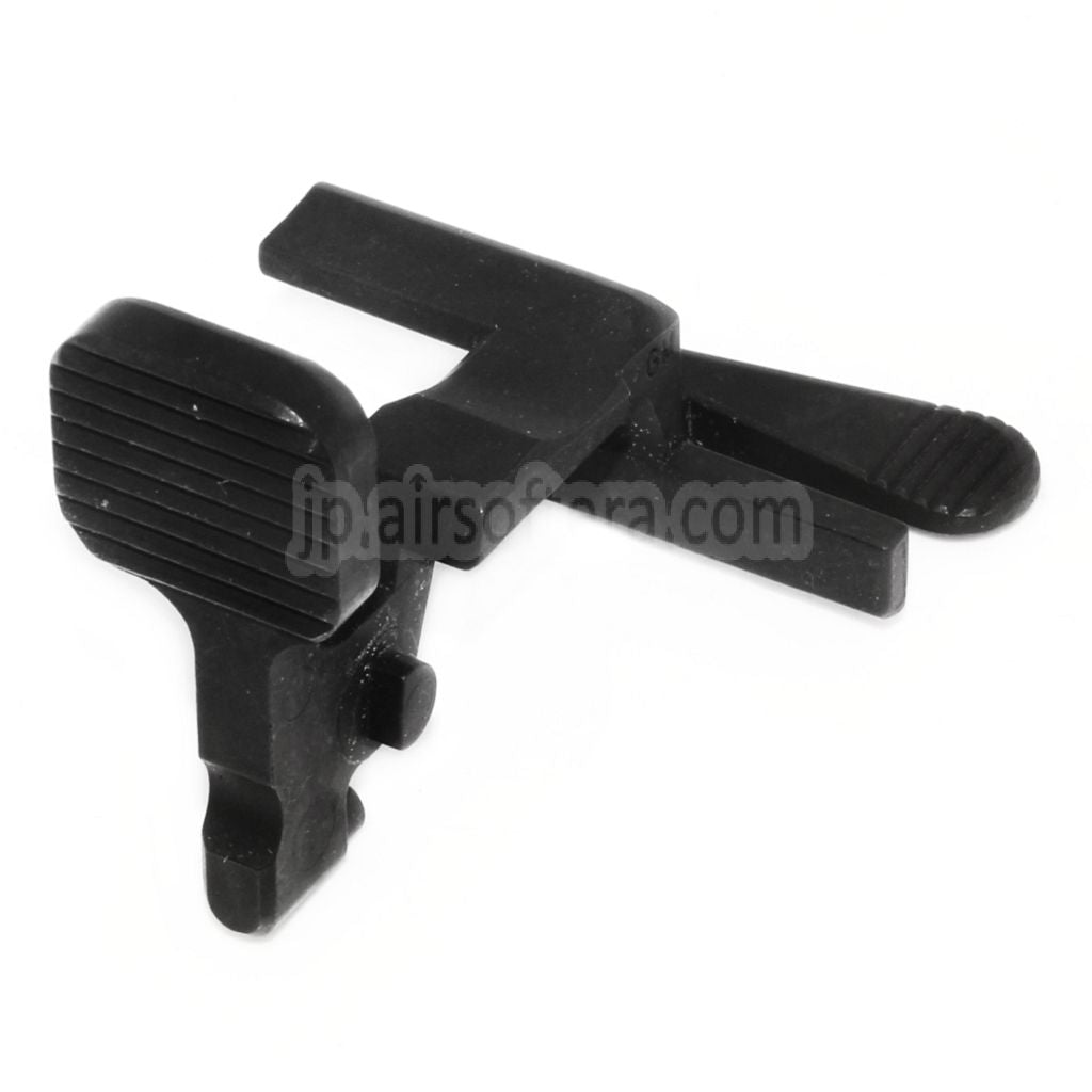 Guns Modify EVO スチール A5 アンビボルトストップキャッチ GM 東京マルイ M4 シリーズ MWS GBB シリーズ AEG ライフル エアソフトガンに適合 ブラック