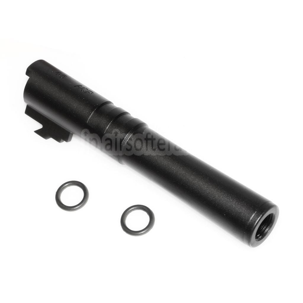 5KU 4.3インチ CNC アルミアウターバレル +11mm CW 東京マルイ HI-CAPA 4.3 GBB ピストル エアソフト