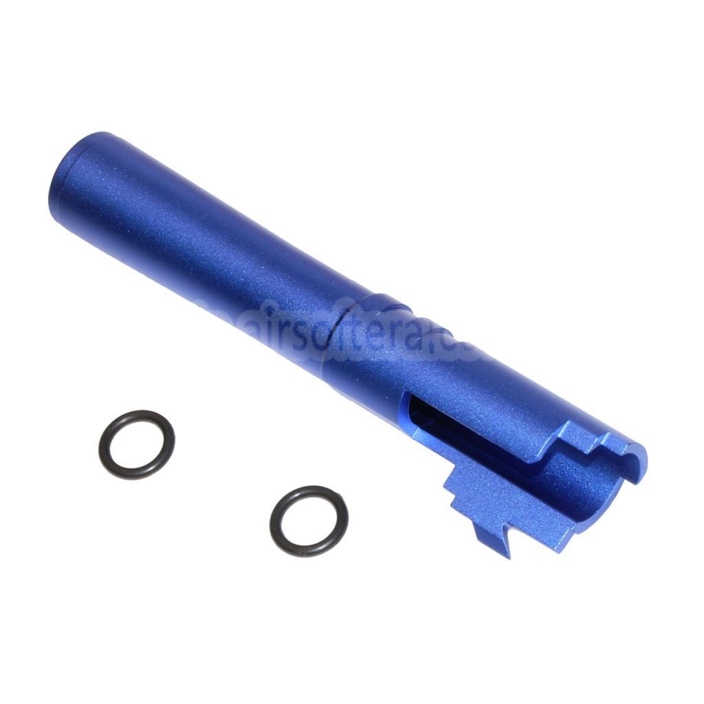 5KU 4.3インチ CNC アルミアウターバレル +11mm CW 東京マルイ HI-CAPA 4.3 GBB ピストル エアソフト