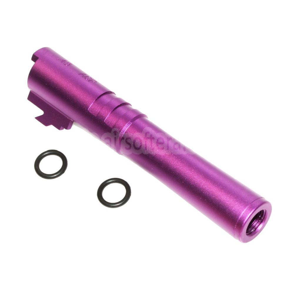 5KU 4.3インチ CNC アルミアウターバレル +11mm CW 東京マルイ HI-CAPA 4.3 GBB ピストル エアソフト