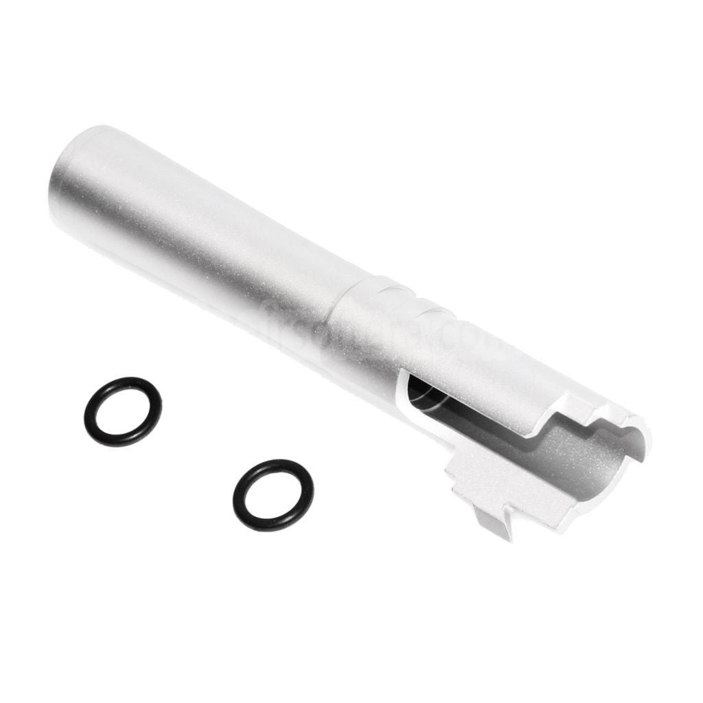 5KU 4.3インチ CNC アルミアウターバレル +11mm CW 東京マルイ HI-CAPA 4.3 GBB ピストル エアソフト