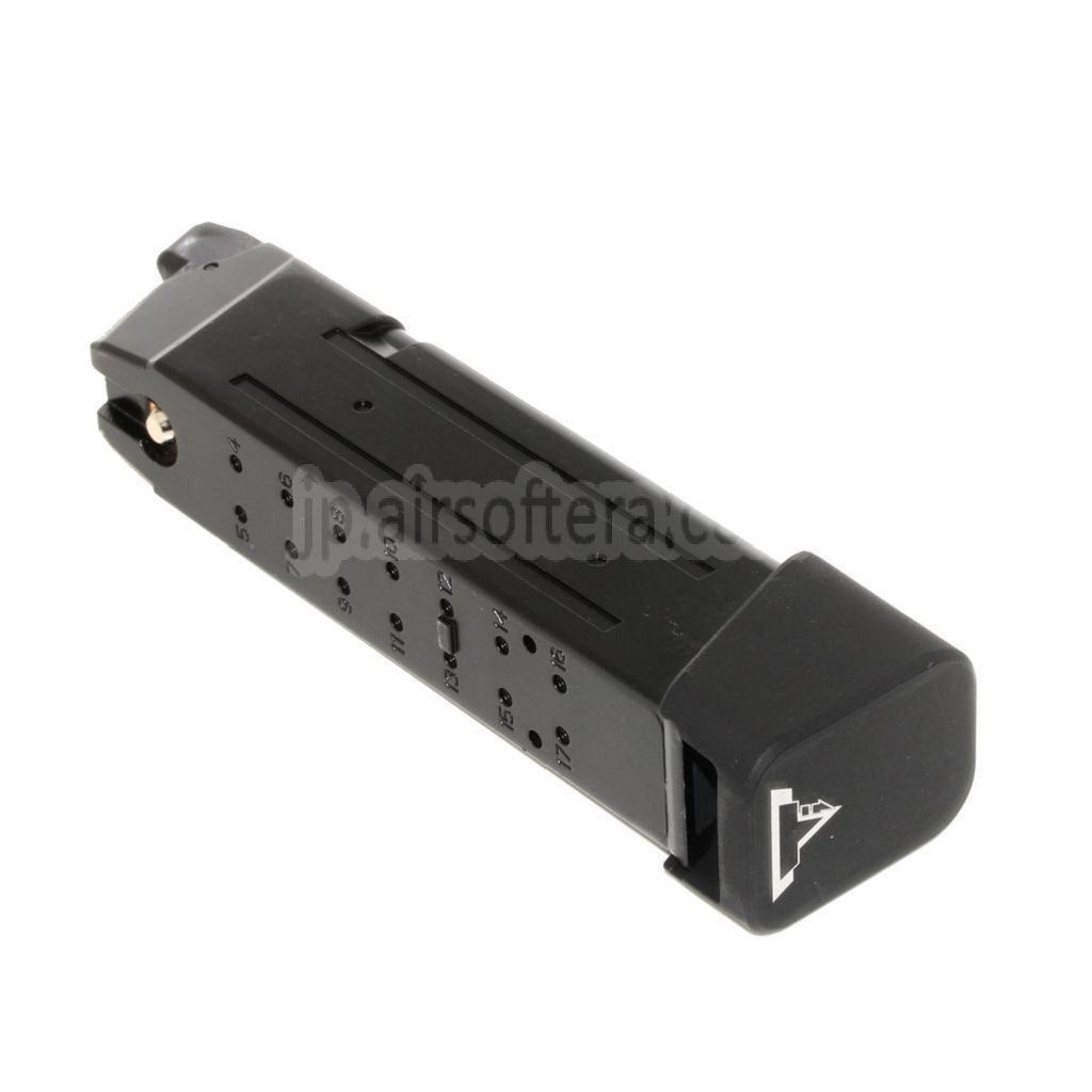 APS TTI 23発ガスマガジン（厚底）G17 G18C GシリーズGBBピストル対応 ブラック