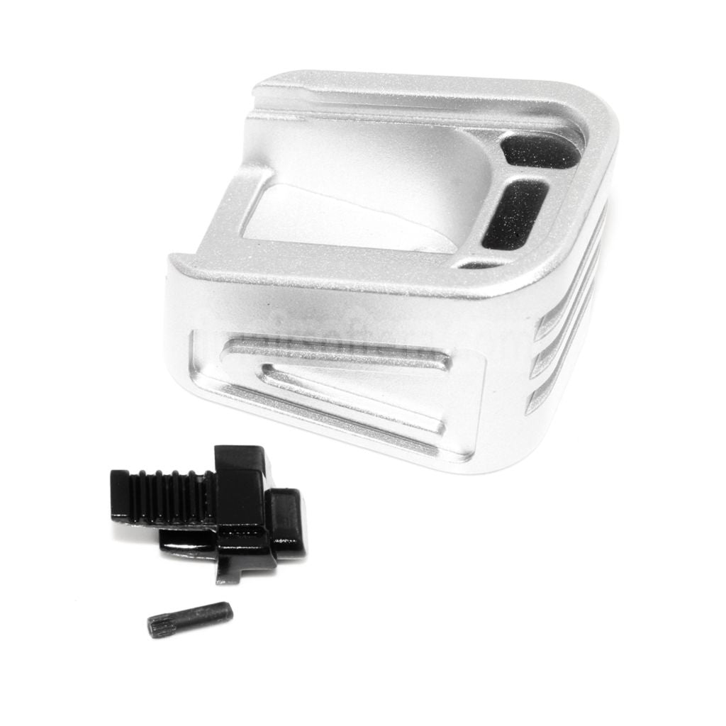 APS アルミマガジンベースプレートB APS ACP SHARK / 東京マルイ G17 G18C GBB ピストルマガジン対応