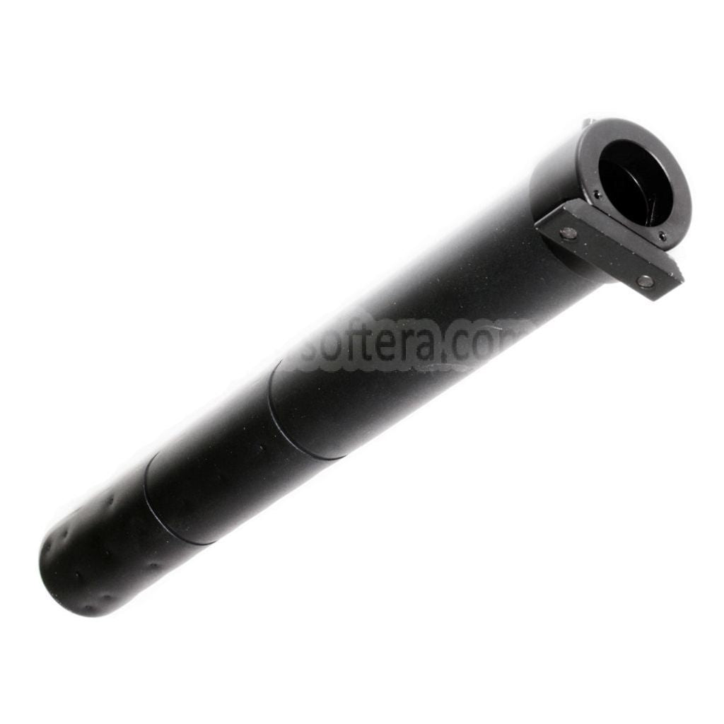 295mm QDサプレッサー サイレンサー GOLDEN EAGLE CYMA SR25 AEG GBBライフル対応 ブラック