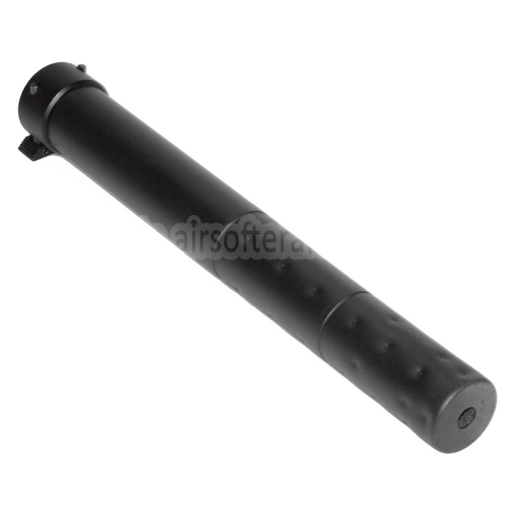 295mm QDサプレッサー サイレンサー GOLDEN EAGLE CYMA SR25 AEG GBBライフル対応 ブラック