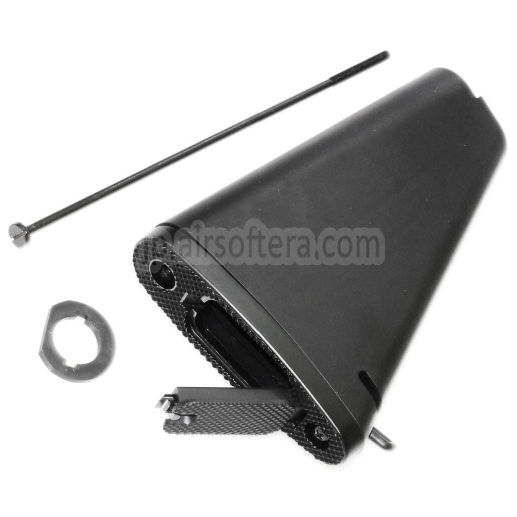 188mmショートスタイル固定ストック M4 M16 M16A1 M16A2シリーズAEGライフル対応 ブラック