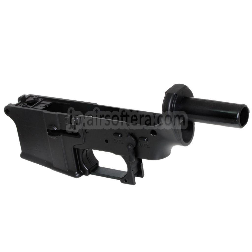 GOLDEN EAGLE プラスチック製下部ボディレシーバー JG GOLDEN EAGLE 東京マルイ M4 M16シリーズ AEGライフル エアソフトガン ブラック