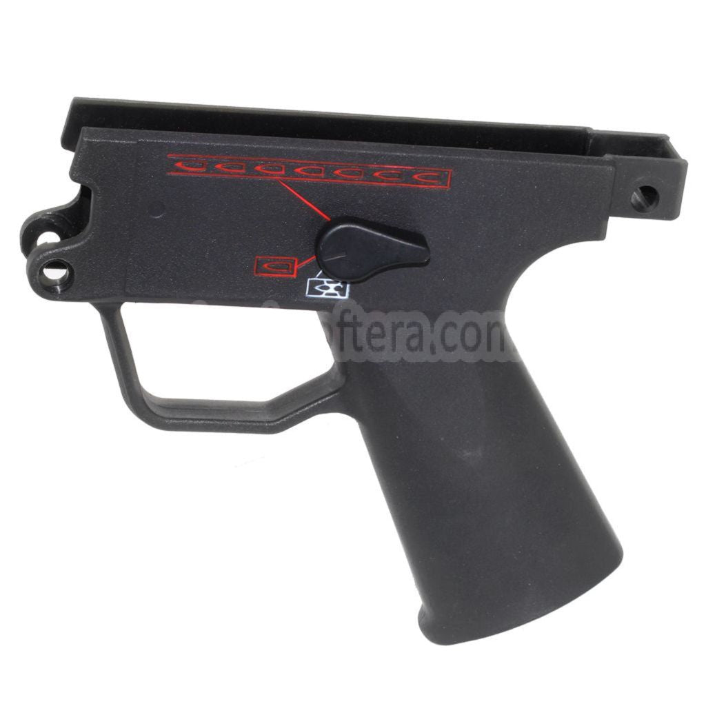 GOLDEN EAGLE オリジナル プラスチック製 下部レシーバー JG GOLDEN 対応EAGLE 6851 MP5シリーズ AEGライフル エアソフトガン ブラック