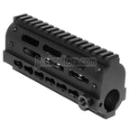GOLDEN EAGLE 170mm FightLite MCR Keymod RASハンドガードレールシステム（東京マルイ JG6661 M4シリーズ電動ガン対応）ブラック
