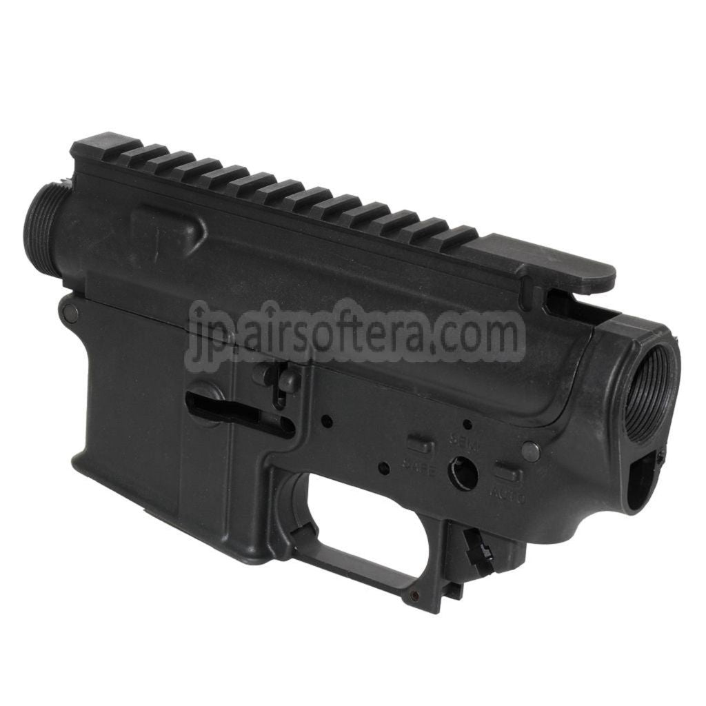 GOLDEN EAGLE ポリマー製上部・下部ボディレシーバー JG GOLDEN EAGLE WA M4 M16シリーズ GBBライフル エアソフトガン ブラック