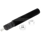 DOUBLE BELL 194mm/204mm x 35mm サプレッサー サイレンサー -14mm CCW 反時計回りネジ ライフル用 エアソフトガン ブラック/シルバー