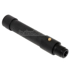 DOUBLE BELL 173mm/203mm x 34mm MPX QD サプレッサー サイレンサー（フラッシュハイダー付き） -14mm CCW 反時計回りネジ バレルライフル用 エアソフトガン ブラック